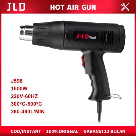Jual Jld Hot Air Gun Mesin Pemanas Pistol Angin Panas W Dryer Heat Solder Thermal Heat Gun