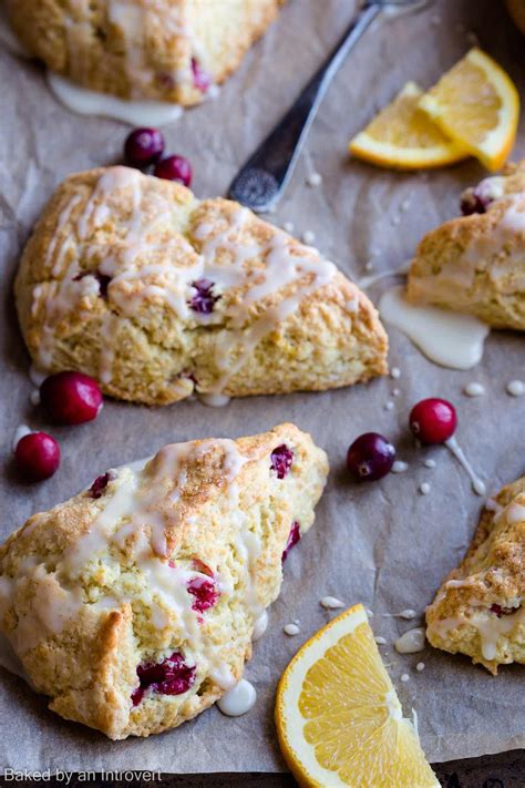 Cranberry orange scones – Artofit