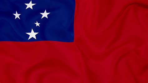 Samoa Flag Wallpaper Samoa Flag Texture 48688698 Stock Video At Vecteezy