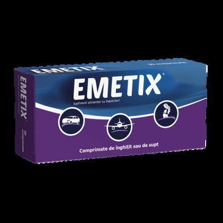 Emetix, 30 comprimate, Fiterman Pharma : Bebe Tei