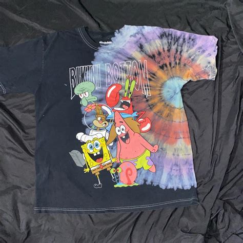 Vintage SpongeBob Bikini Bottom T Shirt Depop