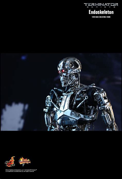 Terminator Genisys Endoskeleton 1 6 Movie Masterpiece Series Hot Toys