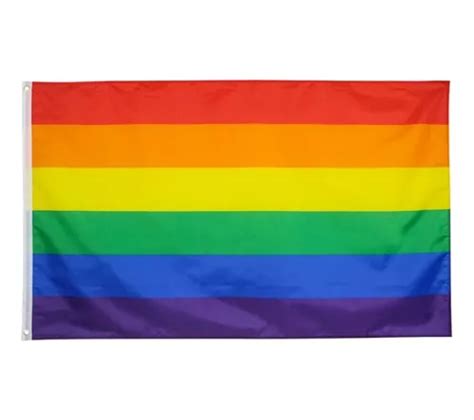 Bandera Pride Lgbt Orgullo Gay Arcoiris X Cm Meses Sin Inter S