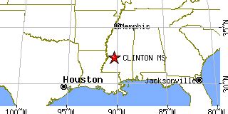 Clinton, Mississippi (MS) ~ population data, races, housing & economy