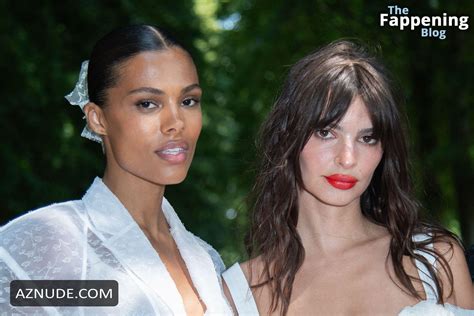 Emily Ratajkowski Sizzles In Sexy White Lingerie At The Jacquemus Show Aznude