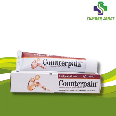 Jual COUNTERPAIN CREAM 15 GRAM | Shopee Indonesia