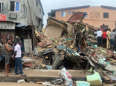 Updated Two Dead Three Rescued As Two Storey Building Collapse In