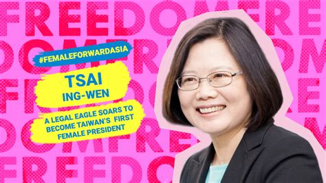 Tsai Ing Wen A Legal Eagle Soars To Become Taiwans First Female President