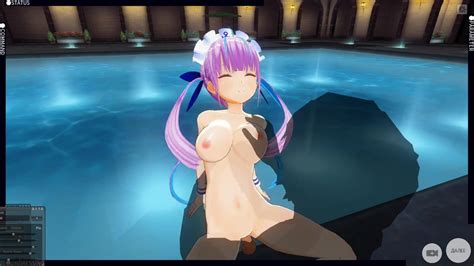 D HENTAI Minato Aqua Pool Fuck And Cum Free Porn Videos YouPorn