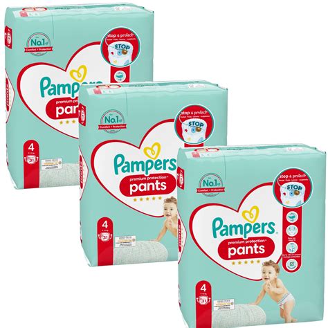 Pampers Premium Care Pants Pieluchomajtki 4 93 Sztuki 14974096468