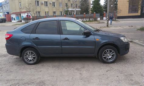 Диски — Lada Гранта Лифтбек (1G), 2015 года | колёсные диски | DRIVE2