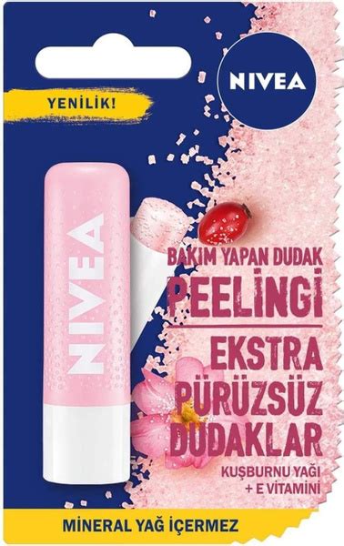 Масло шиповника NIVEA Отшелушивающее средство для ухода за губами ...