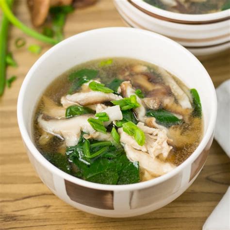 Chicken and Mushroom Soup - Salu Salo Recipes