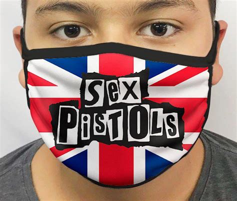 M Scara De Tecido Personalizada Sex Pistols Reutiliz Vel Ev Toyshow Tudo De Marvel Dc