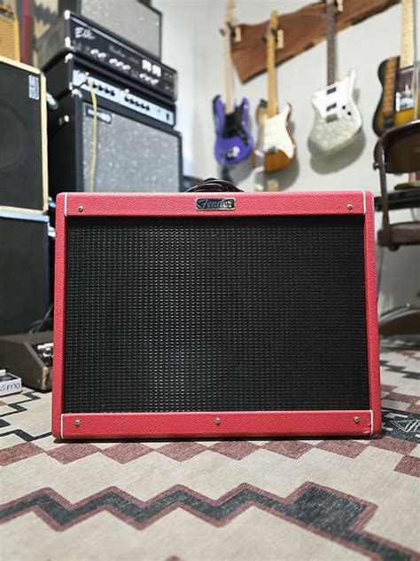 Rare Limited Edition Fender Hot Rod Deluxe III Red October Reverb