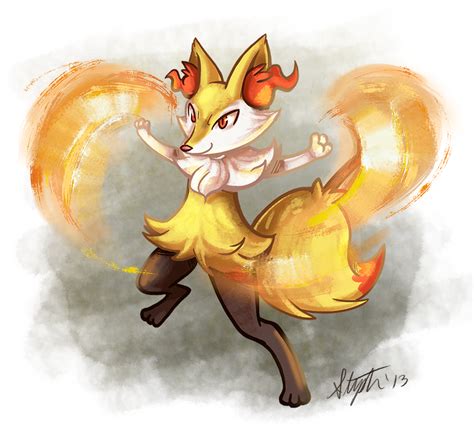 Fire Fox Pokemon By Yorikitsune On Deviantart