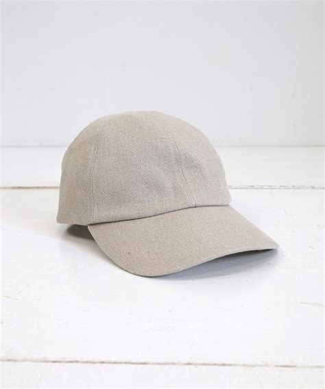 マチュアーハ ミル MATURE HA MIL trainer cap linen 帽子 キャップ MAPS 通販 正規取扱店