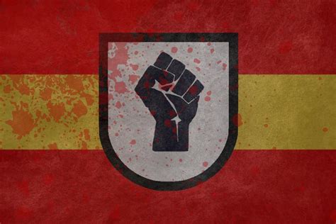 Flag I made for a fictional anarcho-communist country : r/vexillology