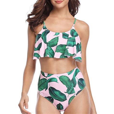 Off High Waisted Floral Bikini Deal Hunting Babe