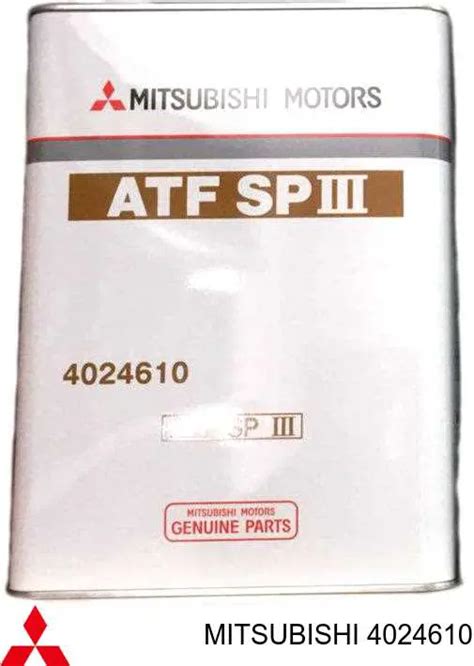 Масло трансмиссионное Mitsubishi DiaQueen ATF SP-III 4 л 4024610