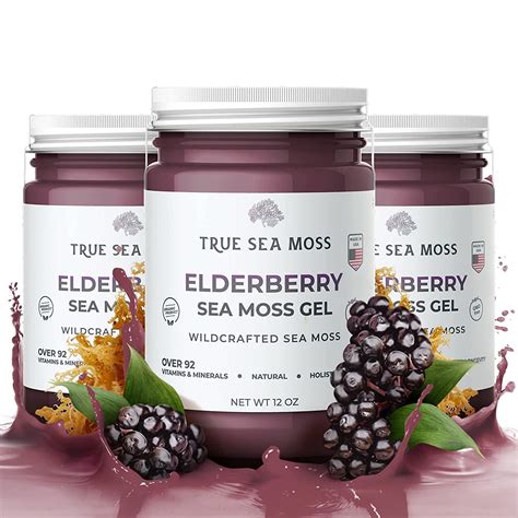 TrueSeaMoss Wildcrafted Irish Sea Moss Gel Nutritious Raw Seamoss