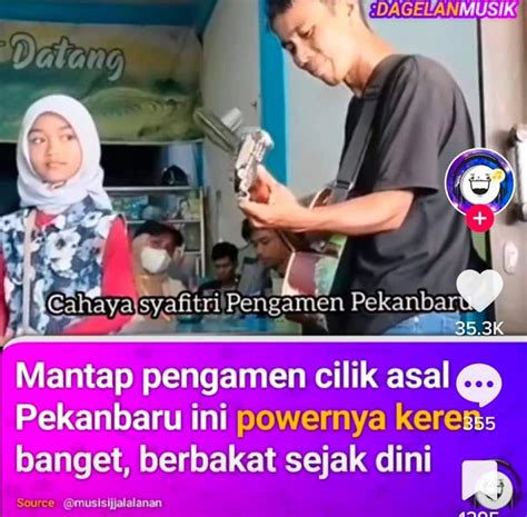 Cahaya Pengamen Cilik Dari Pekanbaru Viral Di Tiktok Netizen Sebut