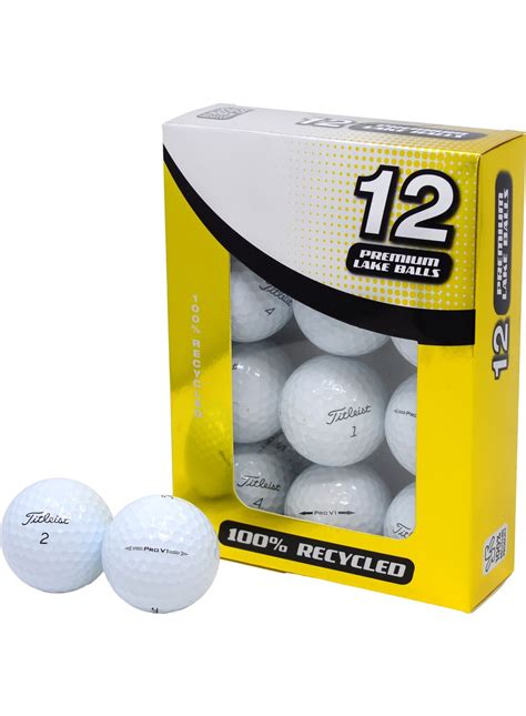 Titleist Lakeballs Pro V1 Pro V1x Pack Of 12