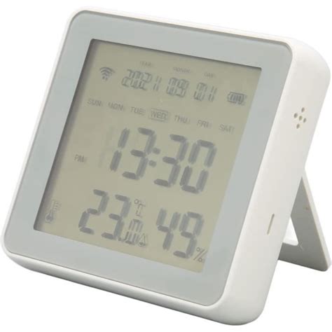 Thermomètre Hygromètre Sans Fil Avec Grand Écran Lcd Rétroéclairé