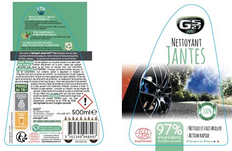 Nettoyant Jantes Ecocert GS27 500 Ml Norauto