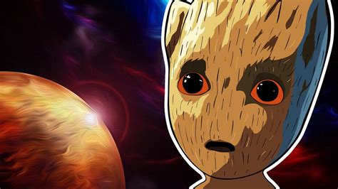 Малыш Грут | Мультик | Стражи галактики трейлер - YouTube