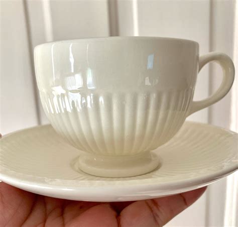 Wedgwood Tea Coffee Cup And Saucer Etruria Barlaston England