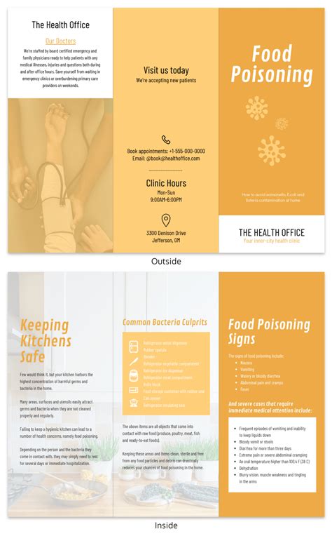 Sample Pamphlet Layout