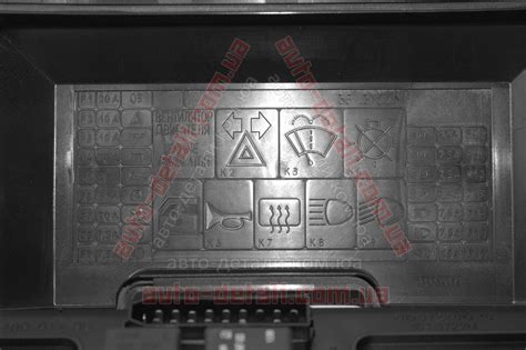 Блок предохранителей нового образца ВАЗ 2108, 2109, 2114, 2115 ...