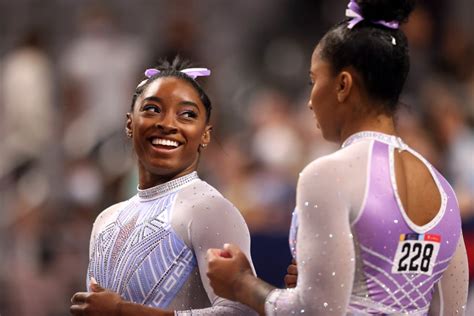 Simone Biles Goat Leotard 2021 Us Gymnastics Championships Popsugar