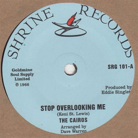 Stop Overlooking Me / Dont Fight It