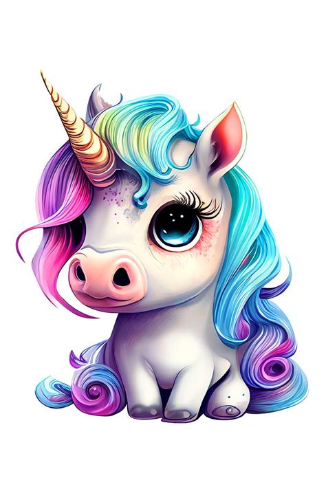 Unicorn. Юникорн. PNG. | Иллюстрации единорогов, Милые рисунки, Рисунки ...