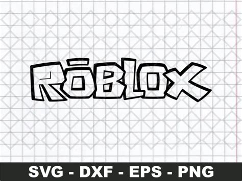 Roblox Logo Font Outline Svg Vector Files Vectorency