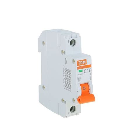 Купить Выключатель автоматический TDM ВА47-29, 1п, 16 А, 4.5 кА по ...