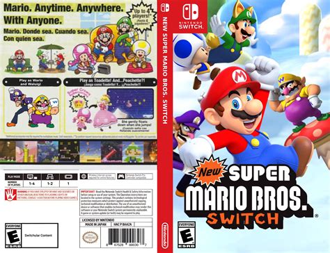 New Super Mario Bros. Switch : r/NintendoSwitchBoxArt