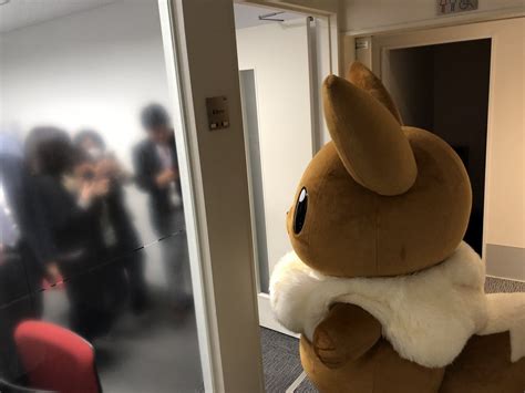 【ポケモン】イーブイ、キングジムの次はタニタさんとコラボ【会社訪問】 Togetter トゥギャッター