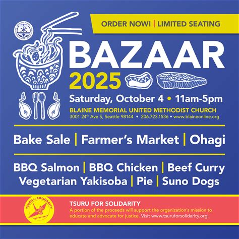 Blaine Memorial United Methodist Church – 3001 24th Ave S Seattle, WA