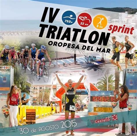 Oropesa del Mar calienta motores para celebrar su IV Triatlón Sprint