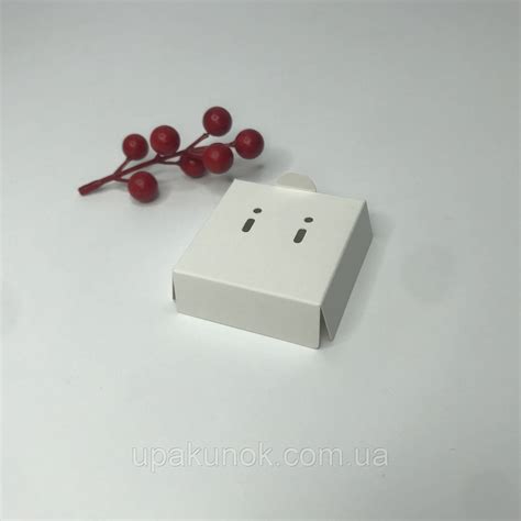 Ложемент для Украшений, 60*60 Мм, (серьги) Белый — Купить Недорого на ...