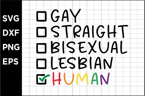 Gay Straight Bisexual Lesbian Human Graphic By Spoonyprint Creative Fabrica