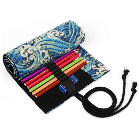 Trousse Crayon De Couleur Trous Trousse Feutre Trousse Crayon En