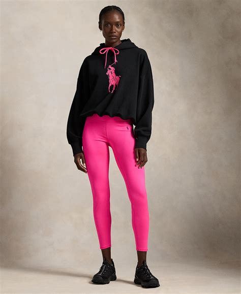 Polo Ralph Lauren Pony Performance Leggings In Pink Lyst