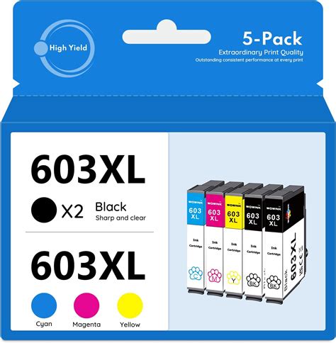 ANKINK Cartouche DEncre Compatible Pour Epson 603XL Pour Cartouche