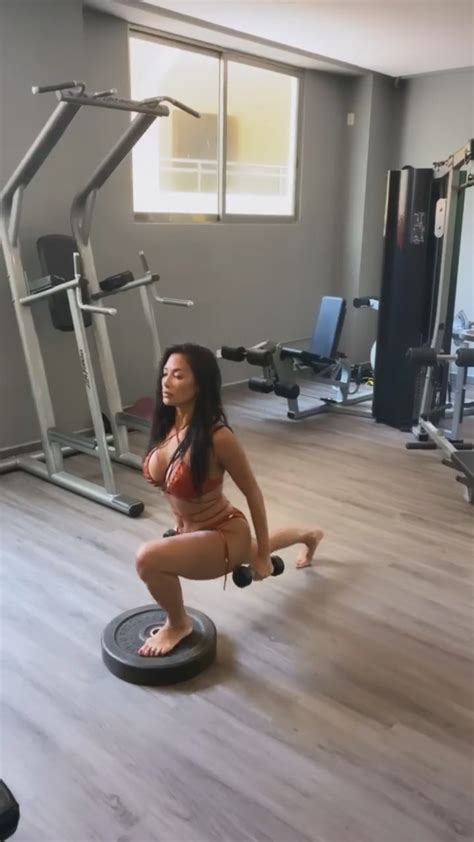 Nicole Scherzinger Sexy Workout Only In Tiny Bikini Photos Video