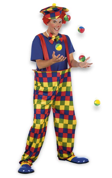 Clown Kostüm, Unisex:bunt M/L Fasnacht Onlineshop Schweiz / CH