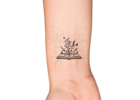 Fantasy Book Tattoo Ideas Photos